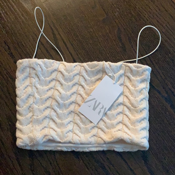 Zara Tops - BRAND NEW ZARA 2021 COLLECTION SWEATER TANK